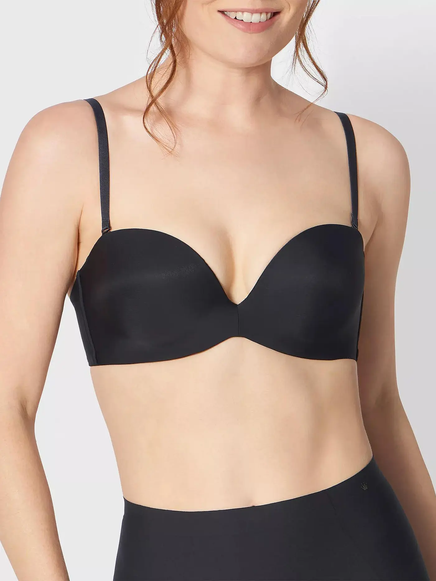 TRIUMPH | BH trägerlos STEPY SOFT black | 